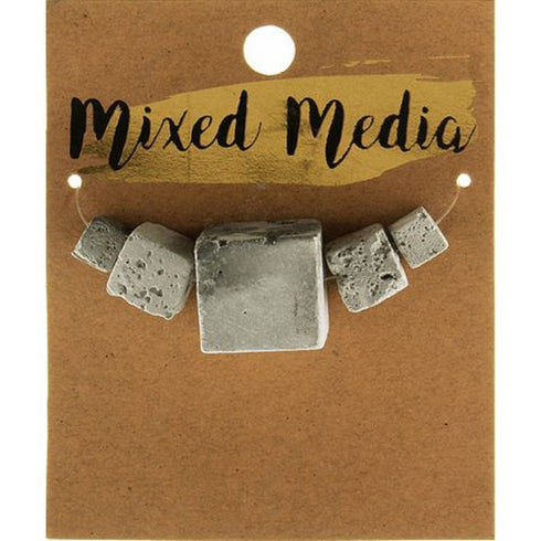 Cubes Cement Beads